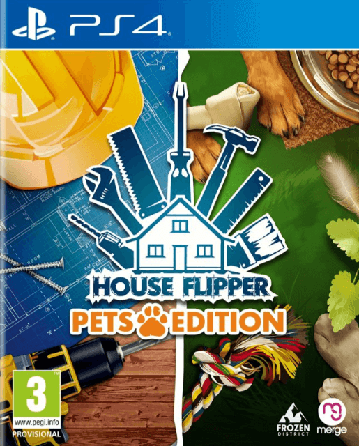 House Flipper: Pets Edition box art for Playstation 4